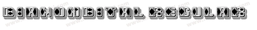 DiamondItal Regular字体转换